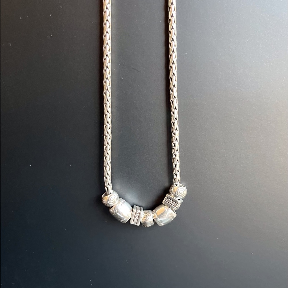 Brighton Barrel Bead Slide Charm Necklace